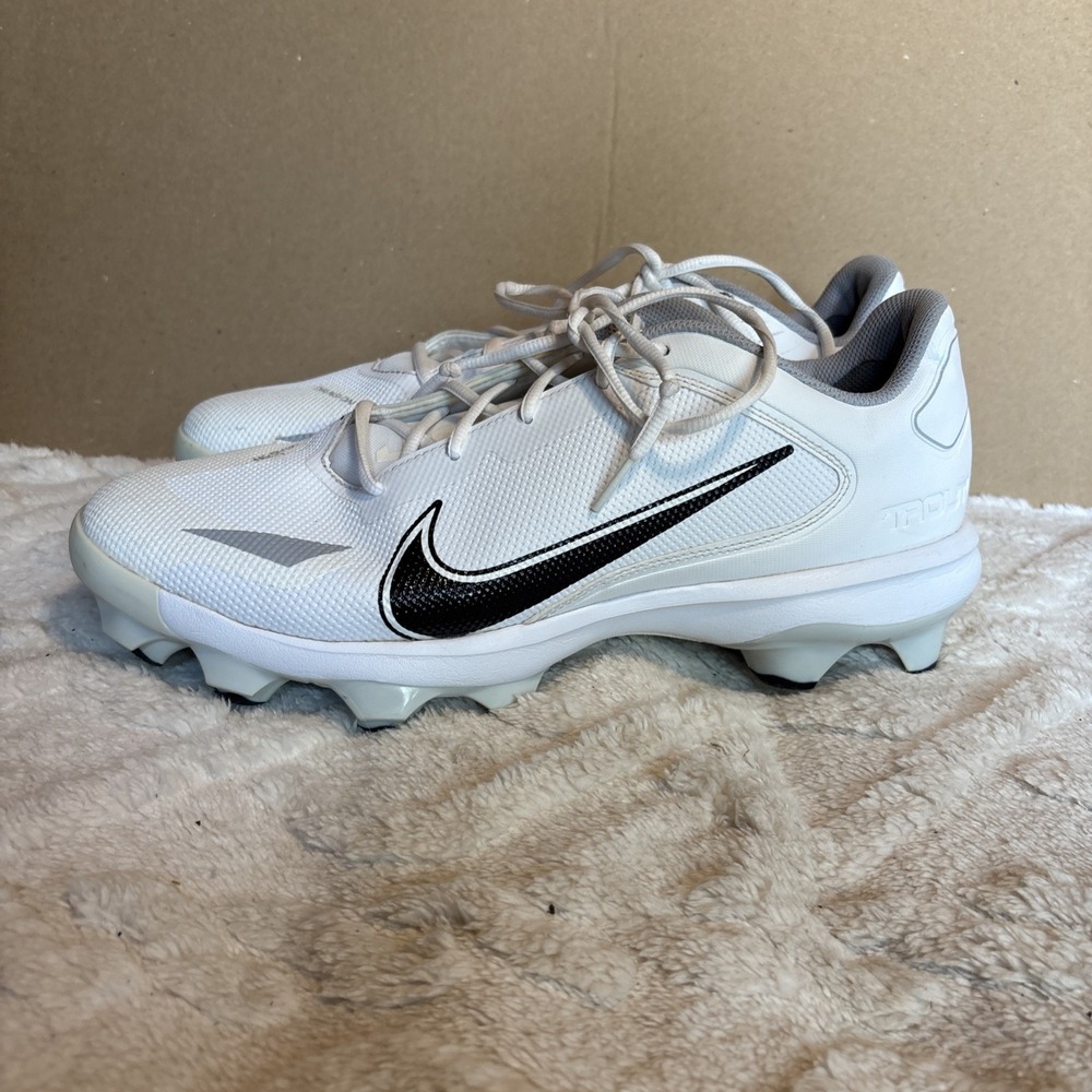 Nike Force Trout Pro McS Baseball Cleats White Size 12.5